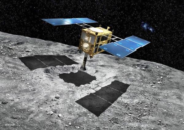 Космический корабль Хаябуса взорвал астероид Рюгу