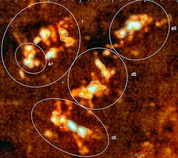 Астрономы впервые наблюдают за областью зарождения звезд в галактике Млечного пути в высоком разрешении