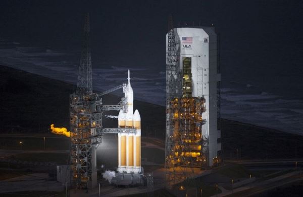<br />
NASA строит самую большую ракету в мире, но ее запуск, возможно, придется подождать<br />
